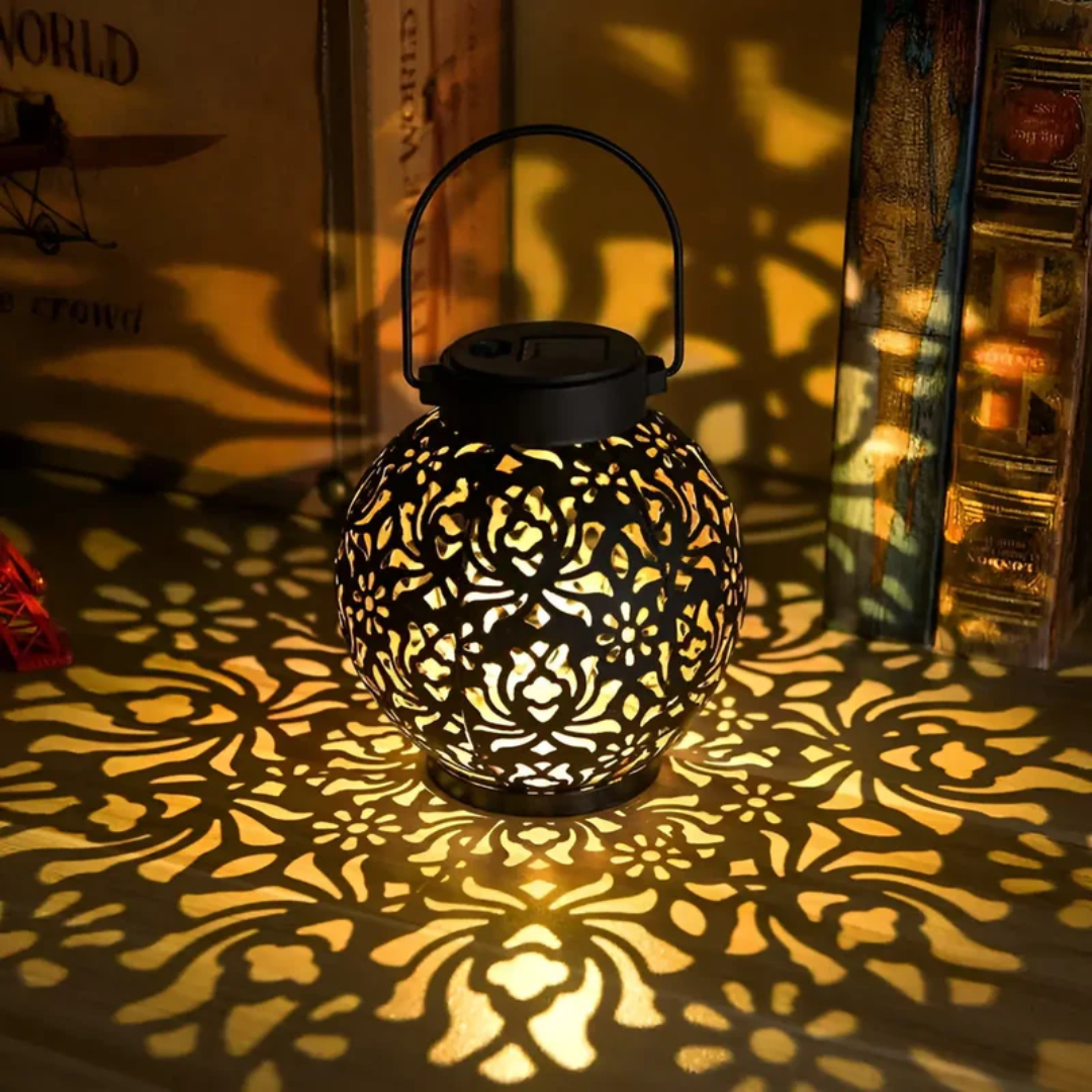 RadiantGlow – Waterproof LED Garden Lamp with Solar