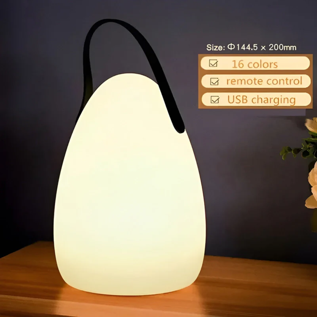 RadianceFlex - Portable LED Table Lamp with Waterproof Function