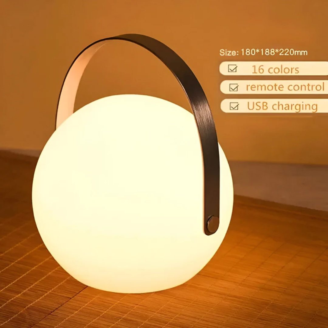 RadianceFlex - Portable LED Table Lamp with Waterproof Function