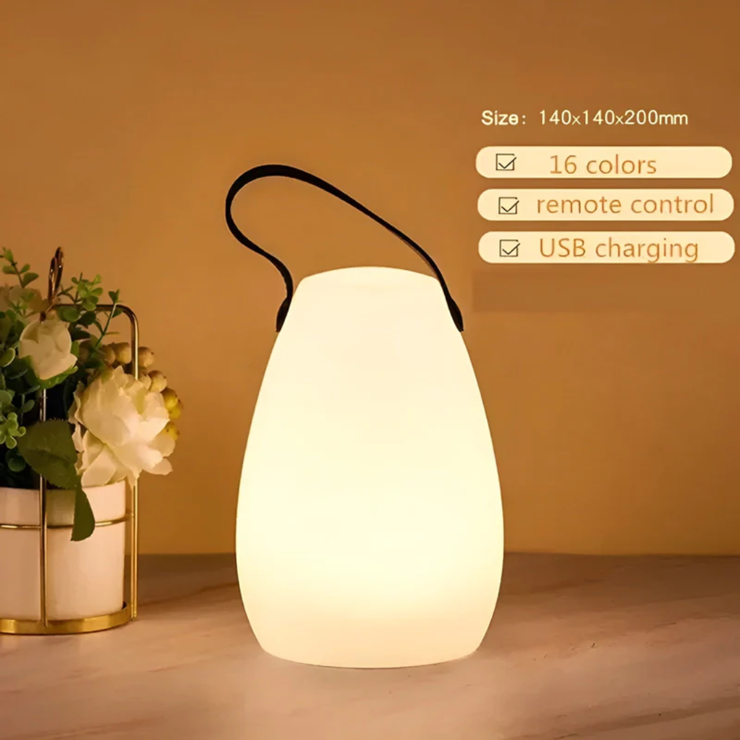RadianceFlex - Portable LED Table Lamp with Waterproof Function