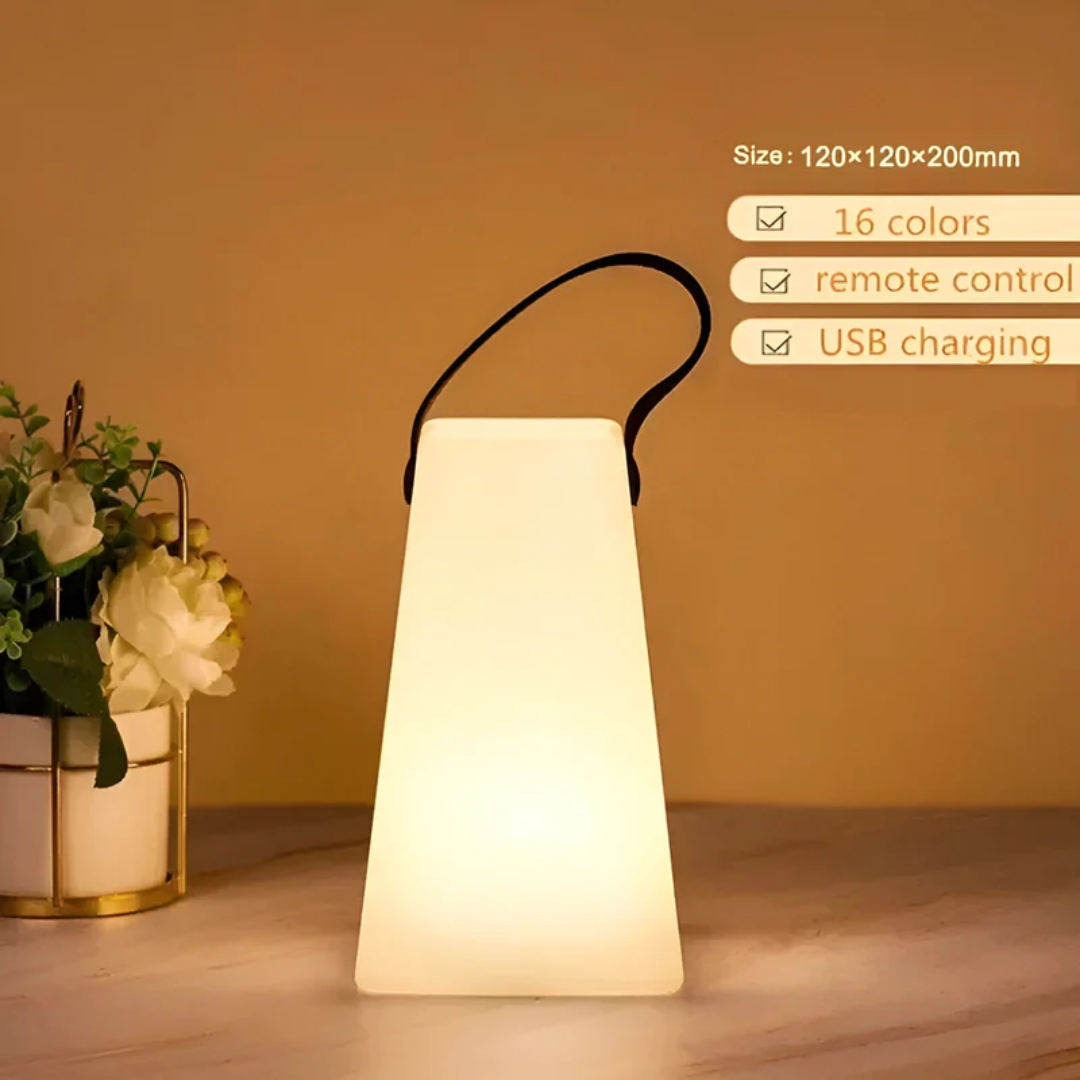 RadianceFlex - Portable LED Table Lamp with Waterproof Function