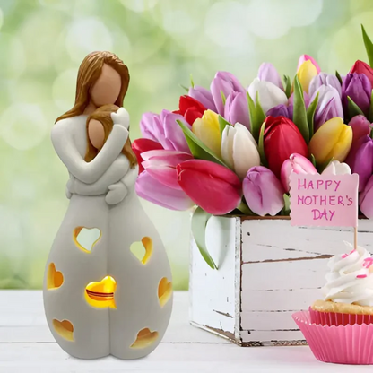 EternalBond - Stylish Mother and Daughter Candle Holder