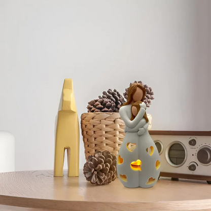 EternalBond - Stylish Mother and Daughter Candle Holder