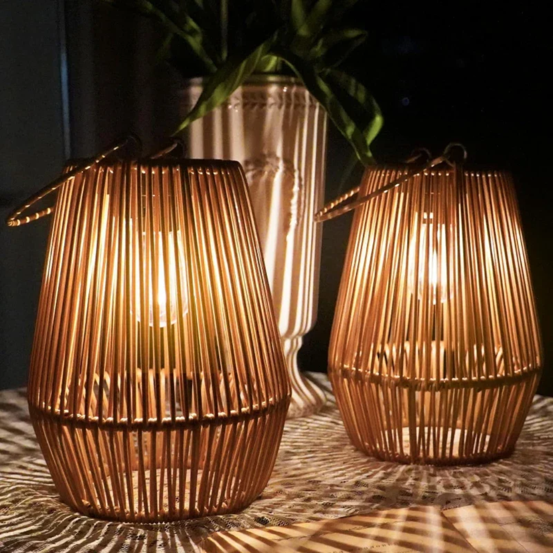 SunWeave - Handwoven Waterproof Solar Garden Lights