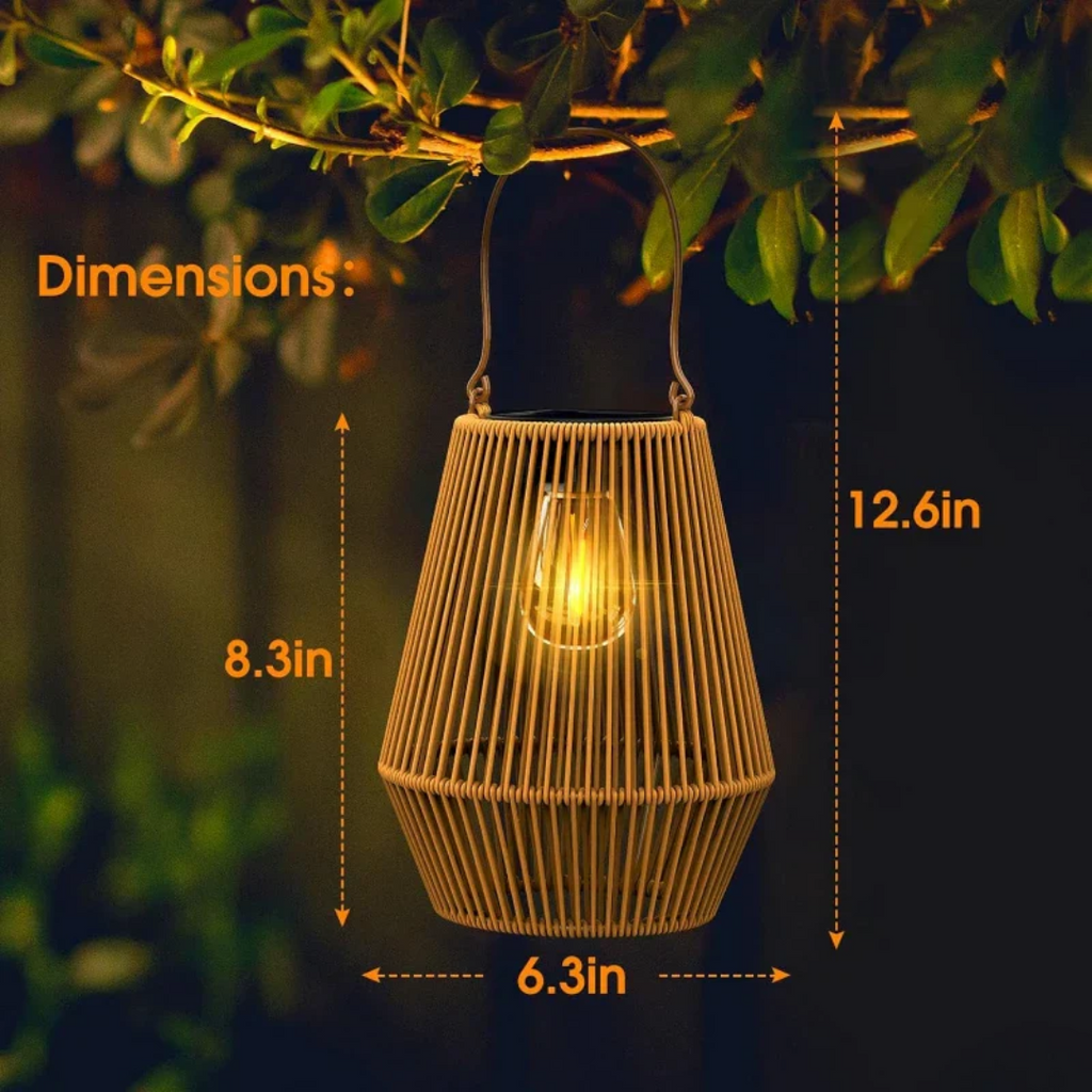 SunWeave - Handwoven Waterproof Solar Garden Lights