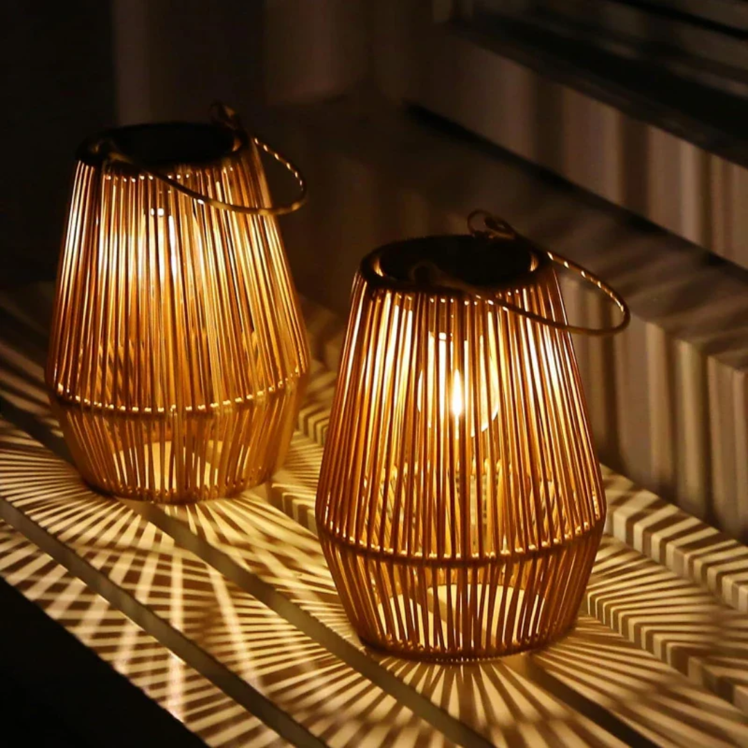SunWeave - Handwoven Waterproof Solar Garden Lights