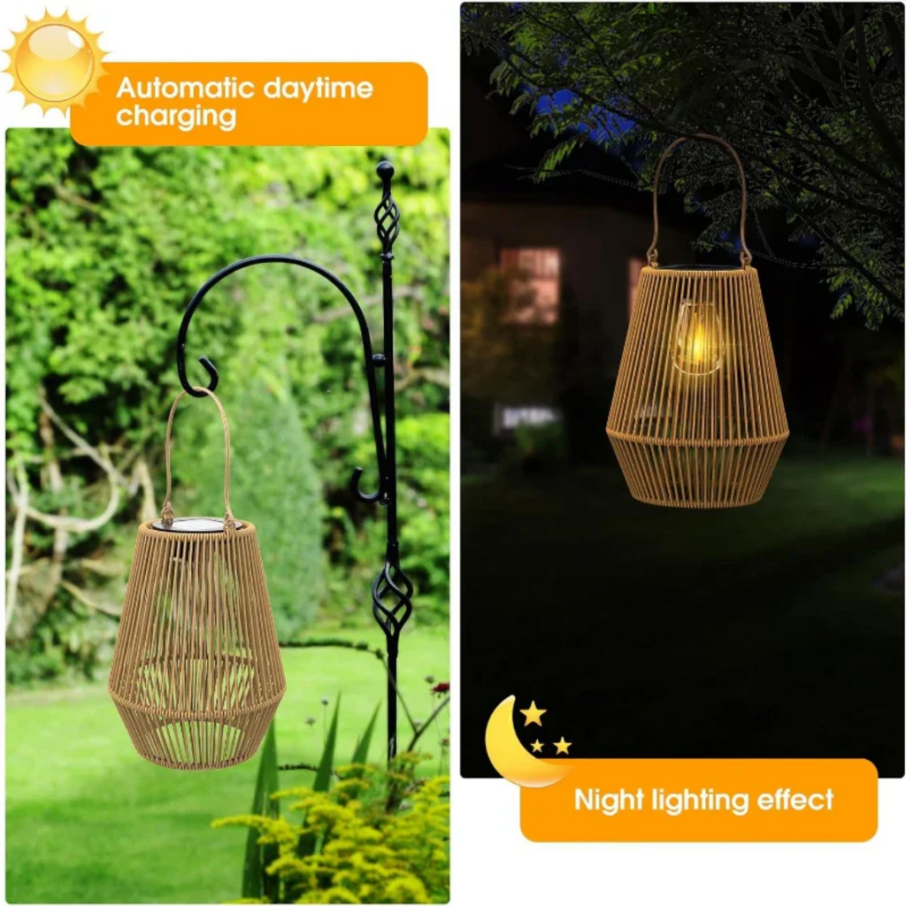 SunWeave - Handwoven Waterproof Solar Garden Lights