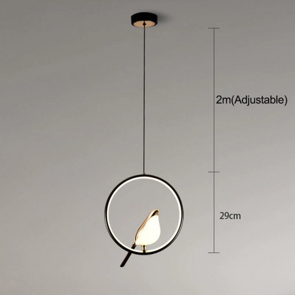 LuminaBird - Modern Rotating LED Wall Lamp