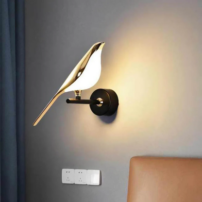 LuminaBird - Modern Rotating LED Wall Lamp