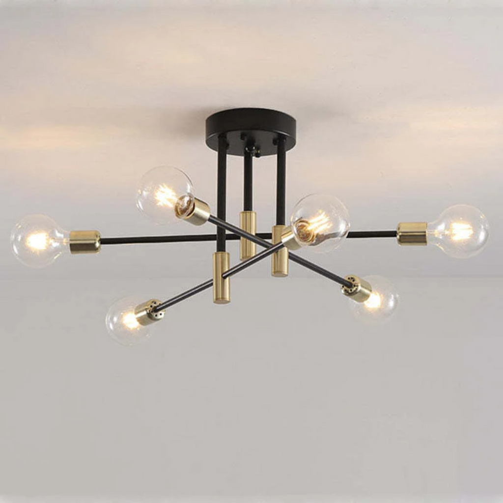 Lumière Royale – Luxury LED Ceiling Lamp for Living Room