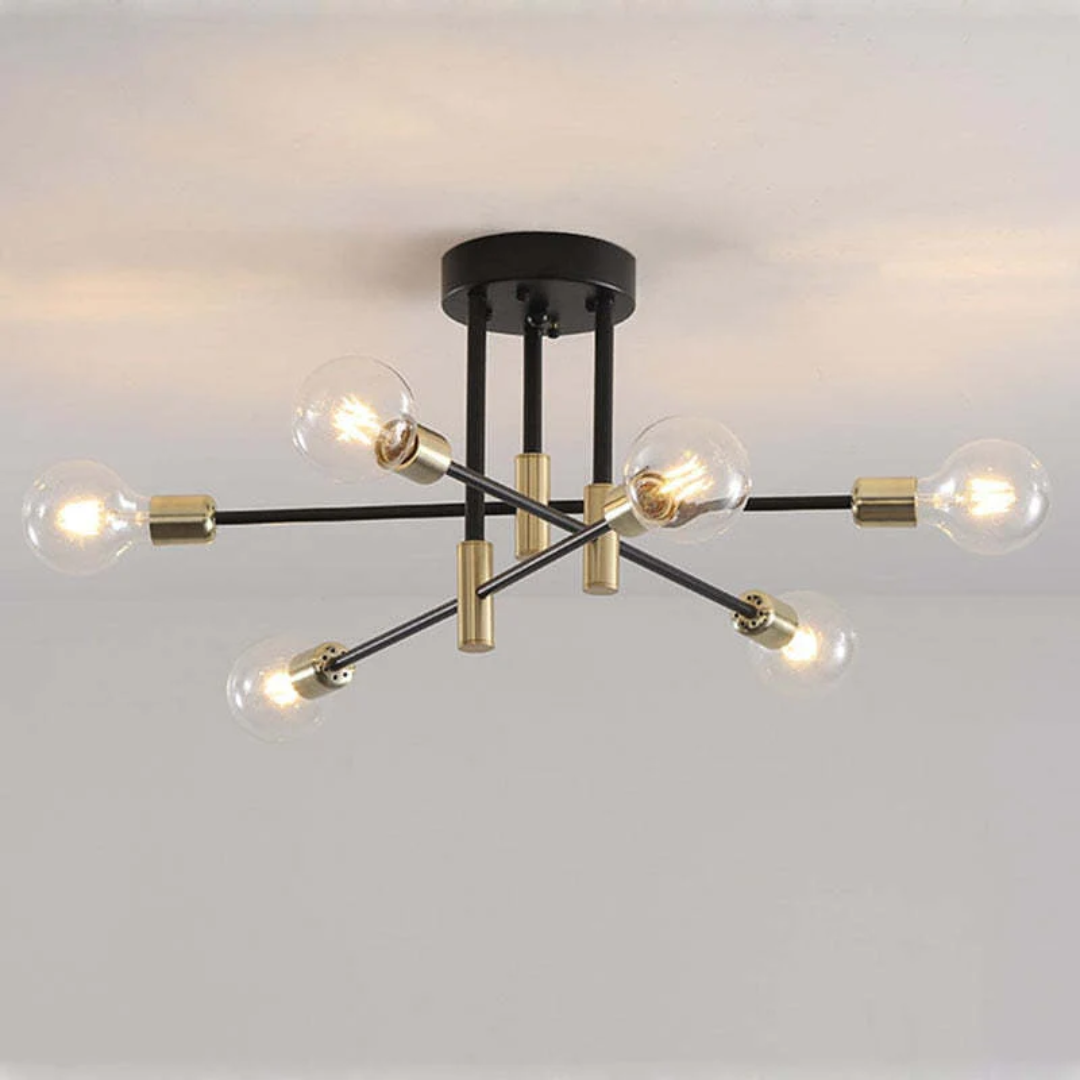 Lumière Royale – Luxury LED Ceiling Lamp for Living Room