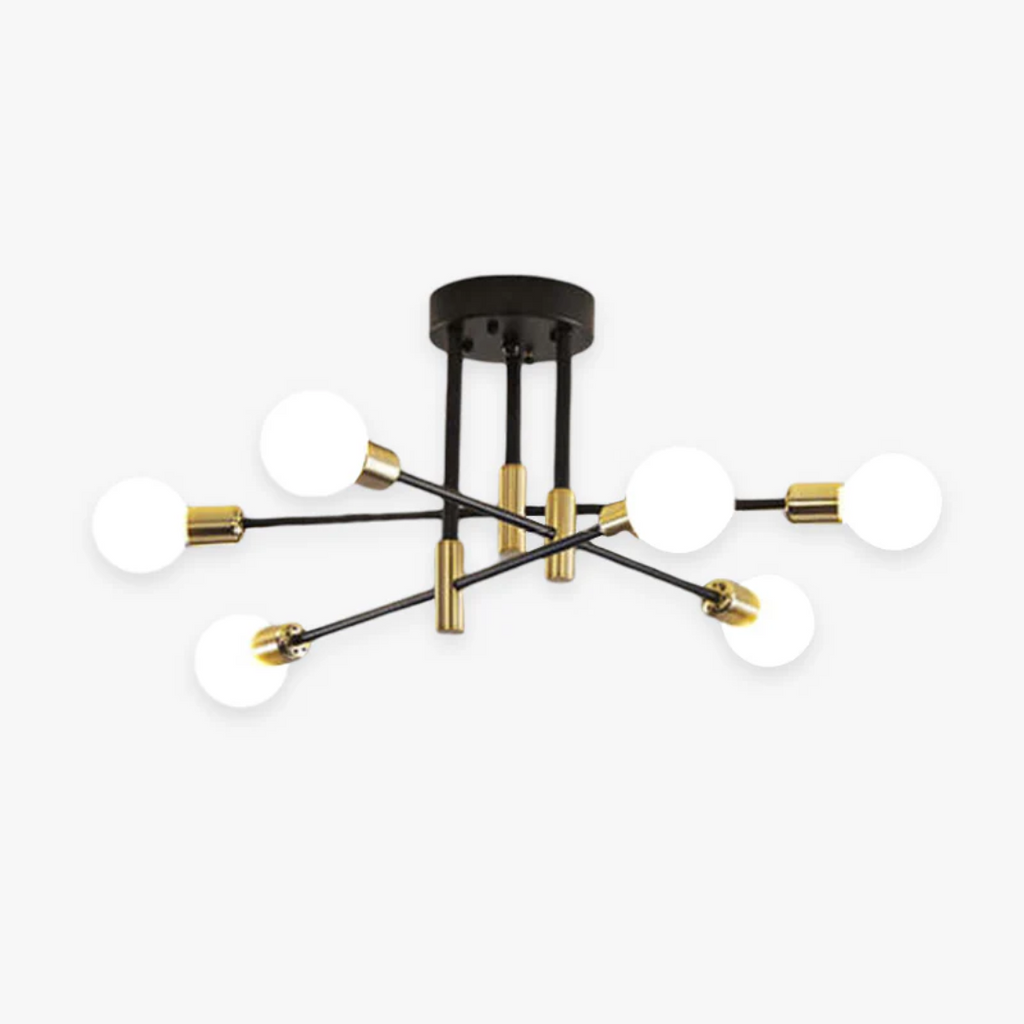 Lumière Royale – Luxury LED Ceiling Lamp for Living Room