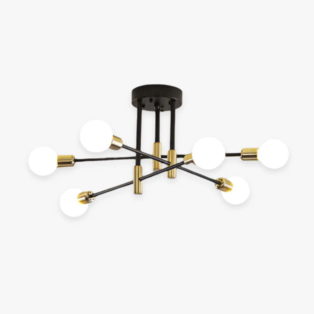 Lumière Royale – Luxury LED Ceiling Lamp for Living Room