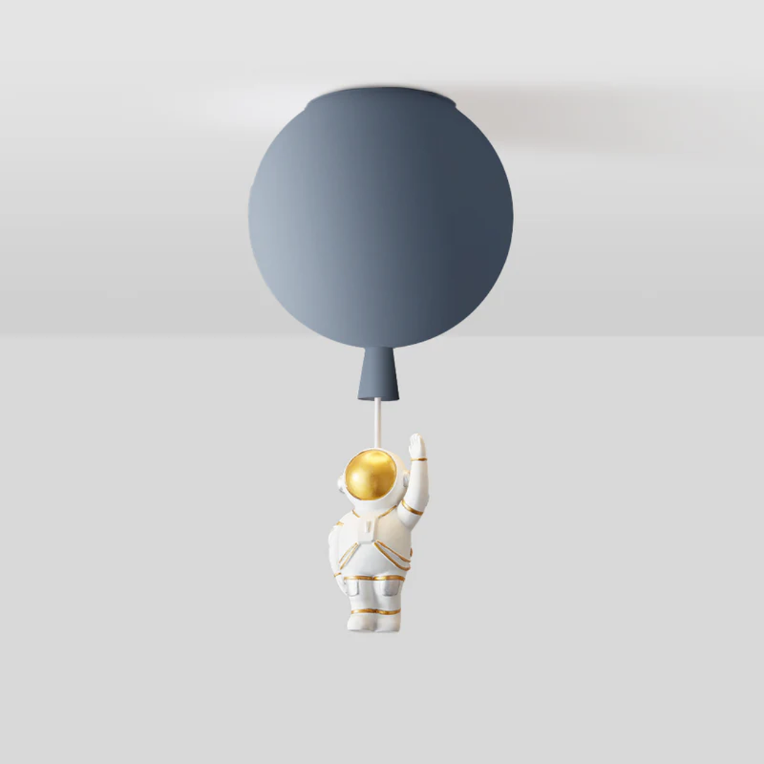 CosmoGlow - Playful LED Ceiling Lamp for Children's Room