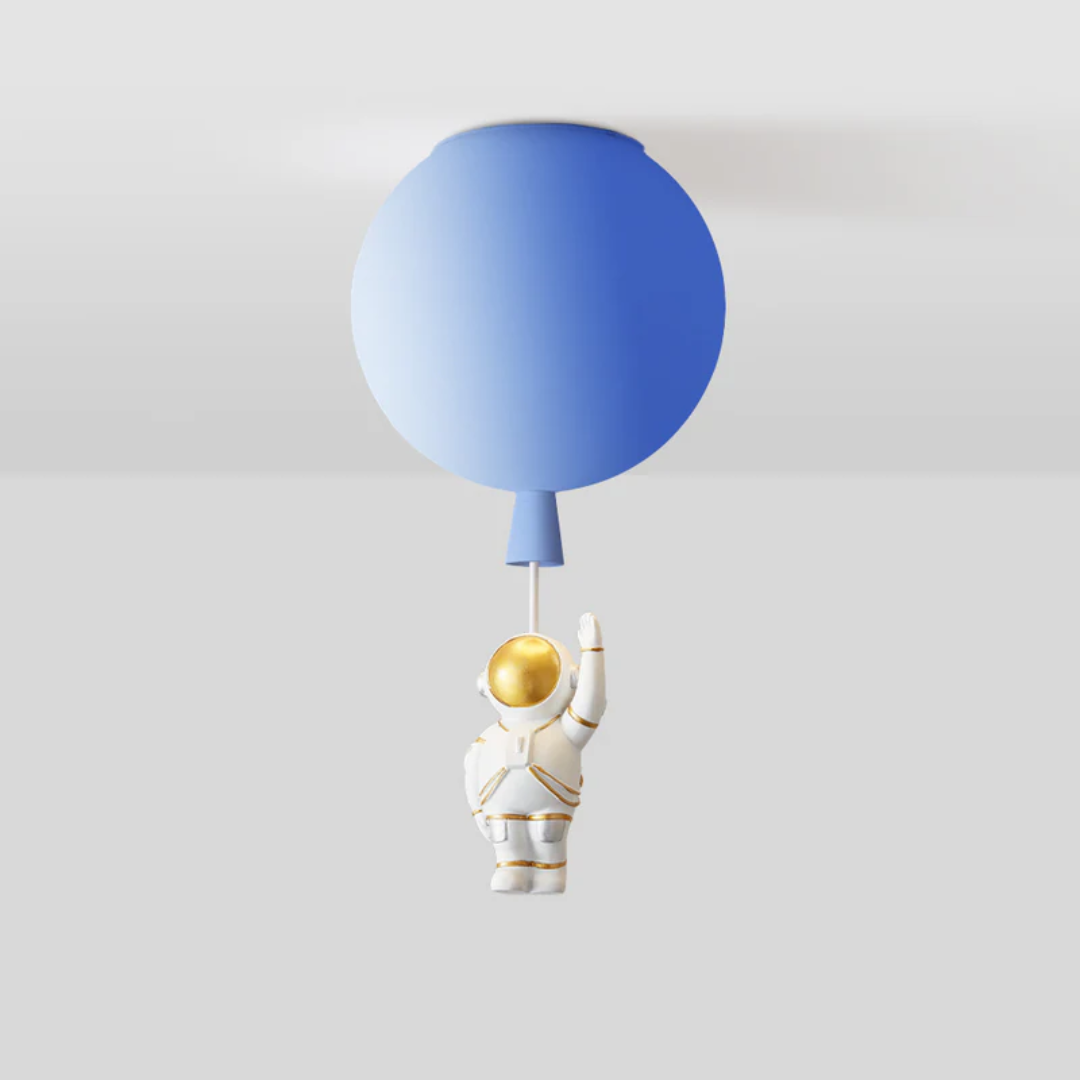 CosmoGlow - Playful LED Ceiling Lamp for Children's Room