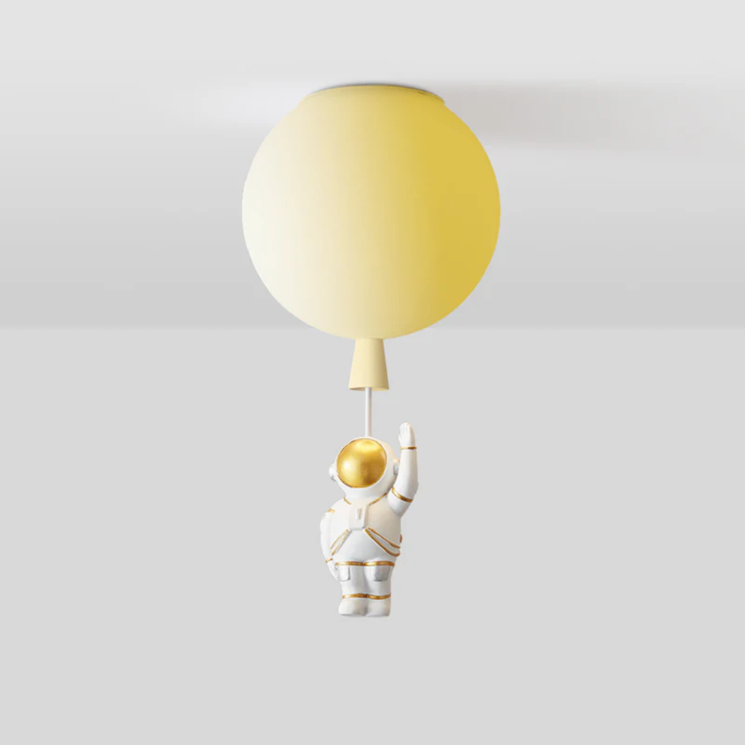 CosmoGlow - Playful LED Ceiling Lamp for Children's Room