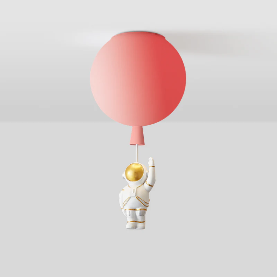 CosmoGlow - Playful LED Ceiling Lamp for Children's Room