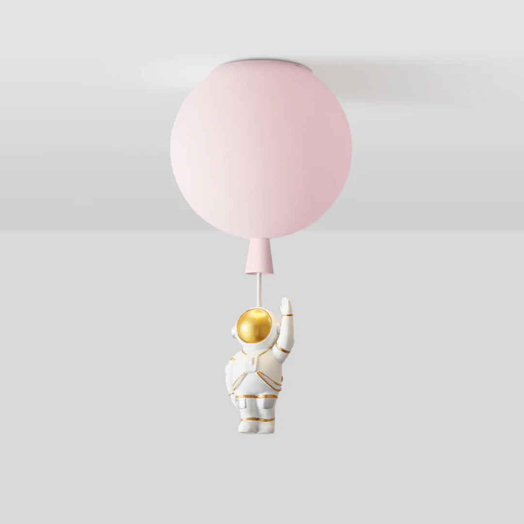 CosmoGlow - Playful LED Ceiling Lamp for Children's Room