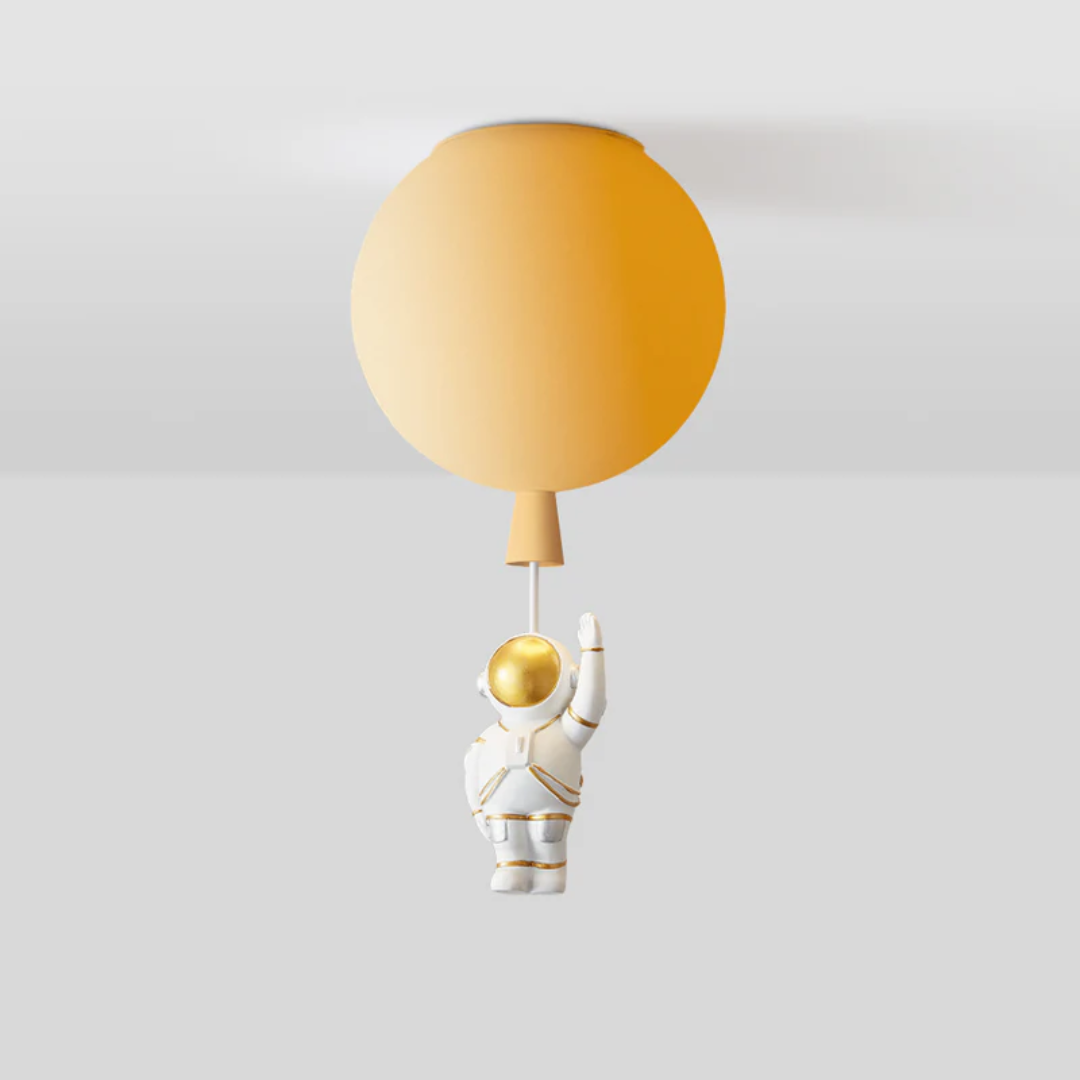 CosmoGlow - Playful LED Ceiling Lamp for Children's Room