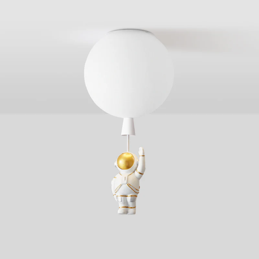 CosmoGlow - Playful LED Ceiling Lamp for Children's Room