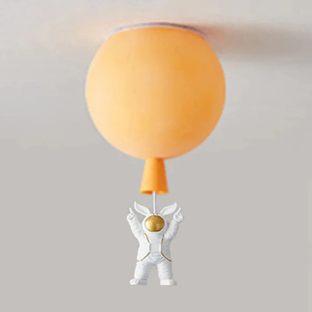 CosmoGlow - Playful LED Ceiling Lamp for Children's Room