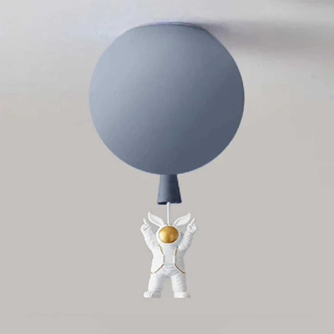 CosmoGlow - Playful LED Ceiling Lamp for Children's Room