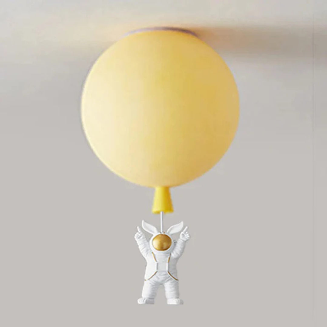 CosmoGlow - Playful LED Ceiling Lamp for Children's Room