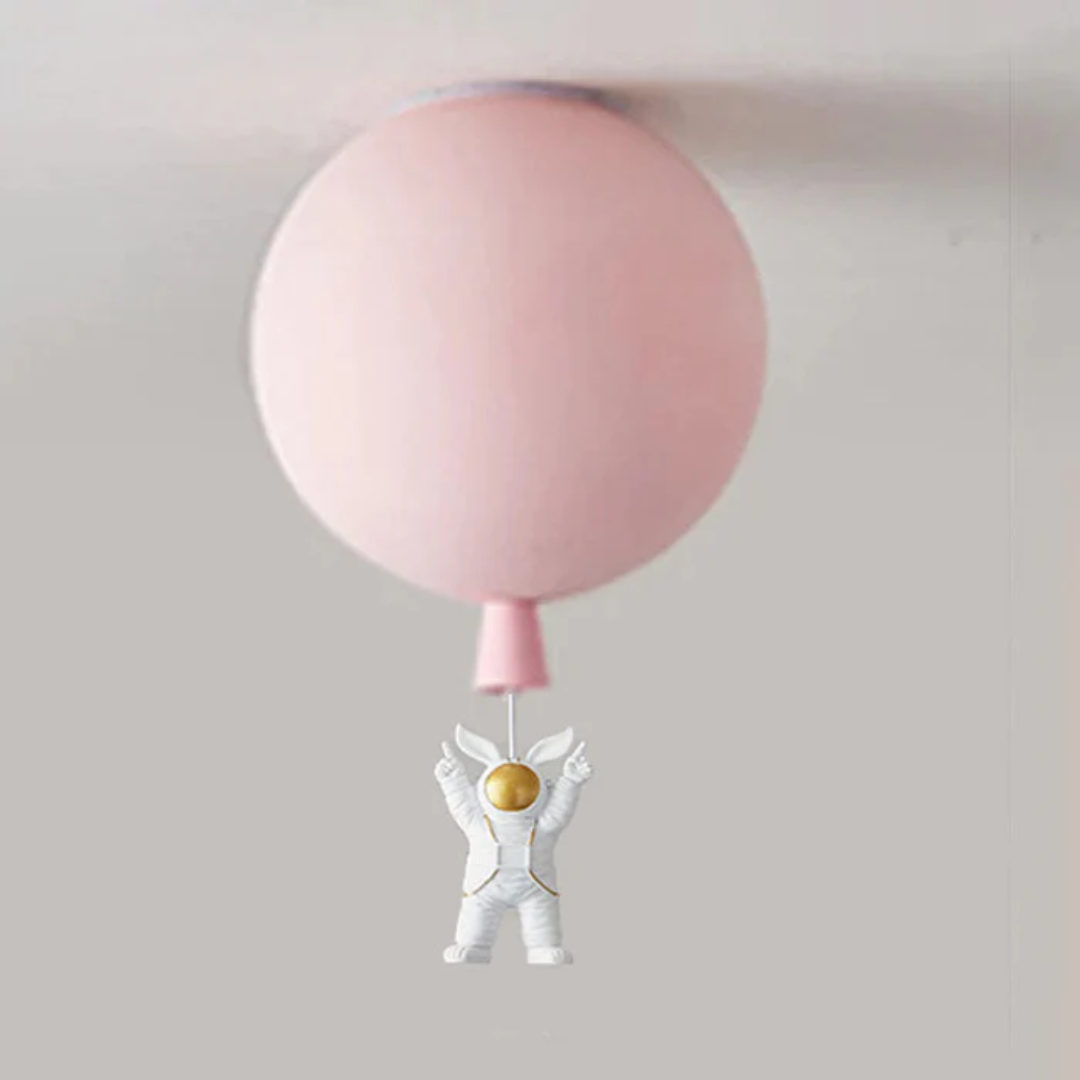 CosmoGlow - Playful LED Ceiling Lamp for Children's Room