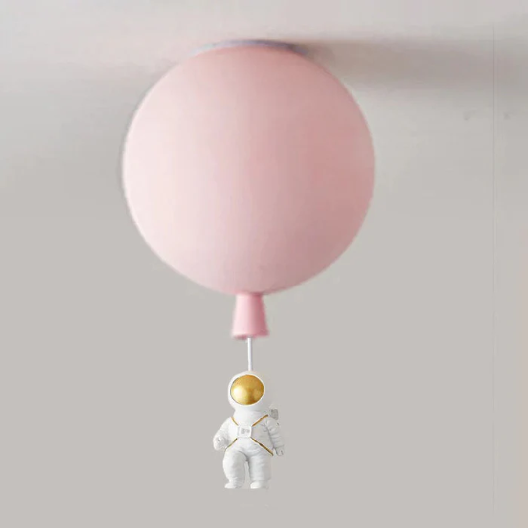 CosmoGlow - Playful LED Ceiling Lamp for Children's Room