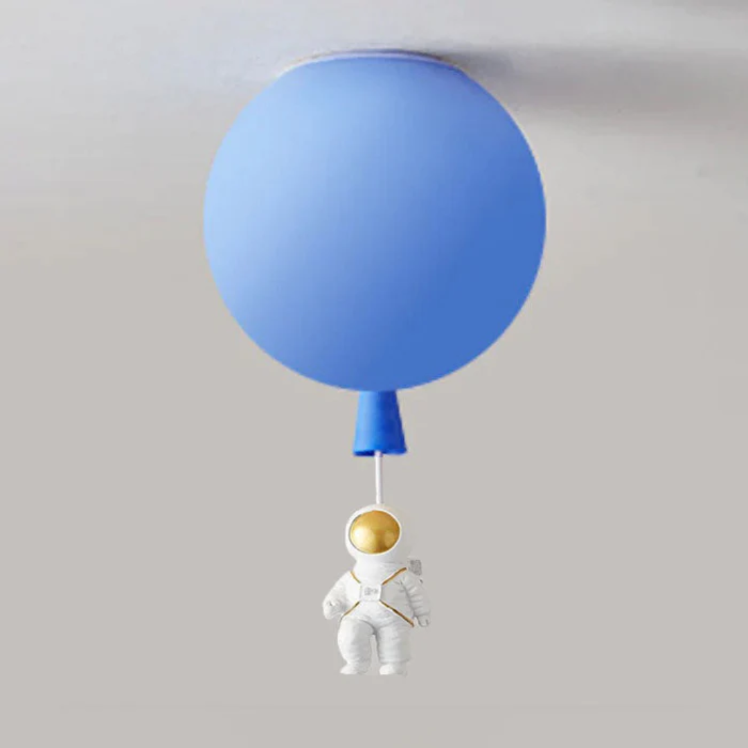 CosmoGlow - Playful LED Ceiling Lamp for Children's Room