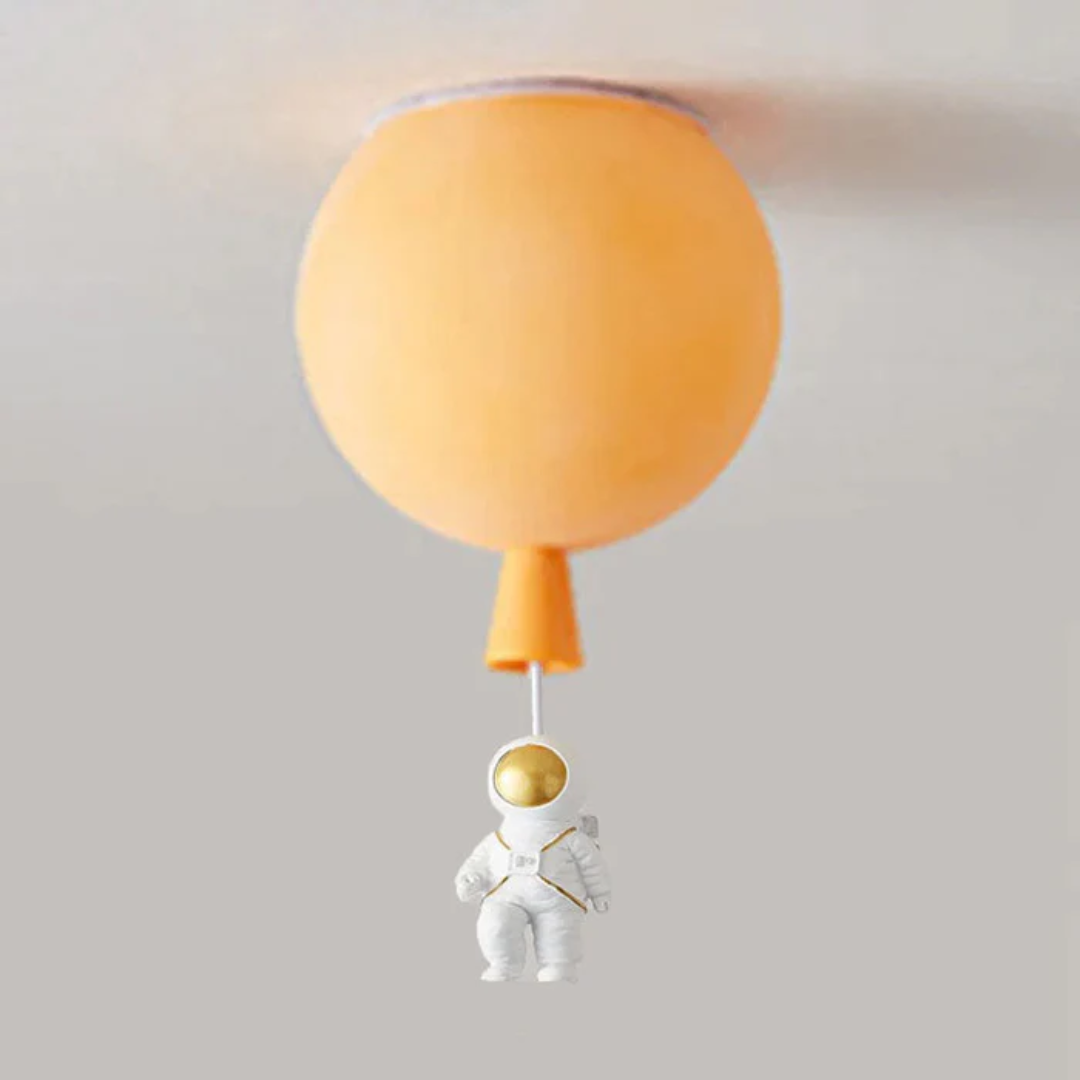 CosmoGlow - Playful LED Ceiling Lamp for Children's Room