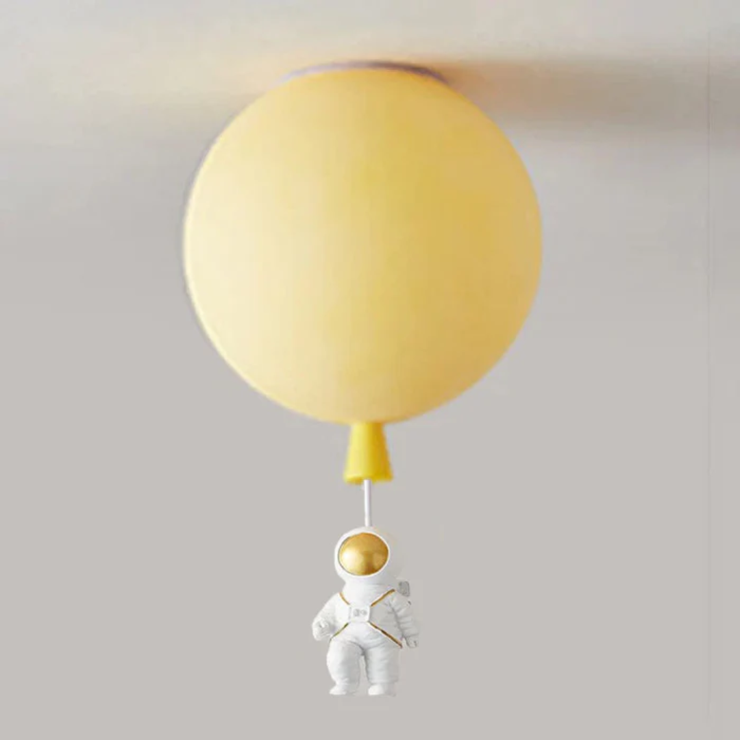 CosmoGlow - Playful LED Ceiling Lamp for Children's Room