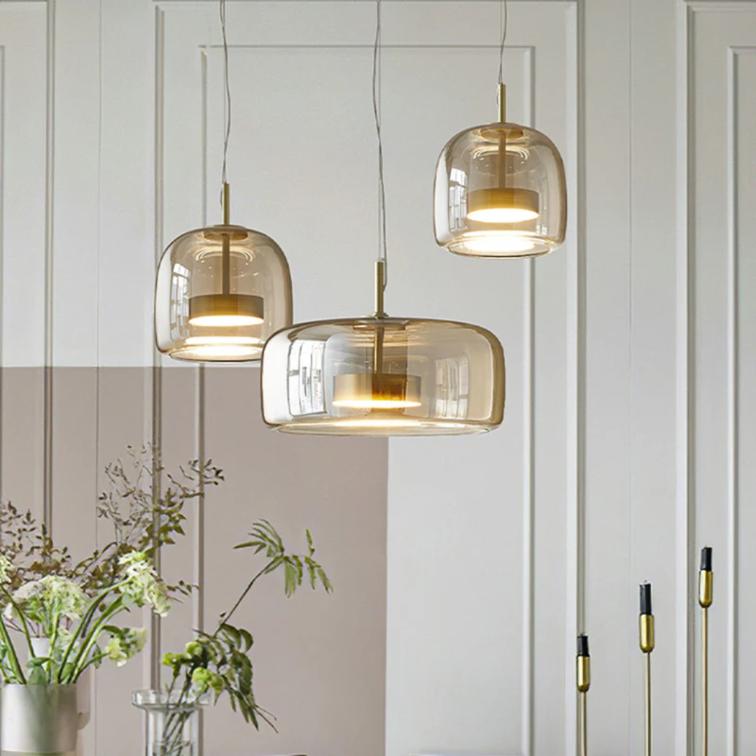 VintageGlow – Retro LED Pendant Light for Stylish Interiors