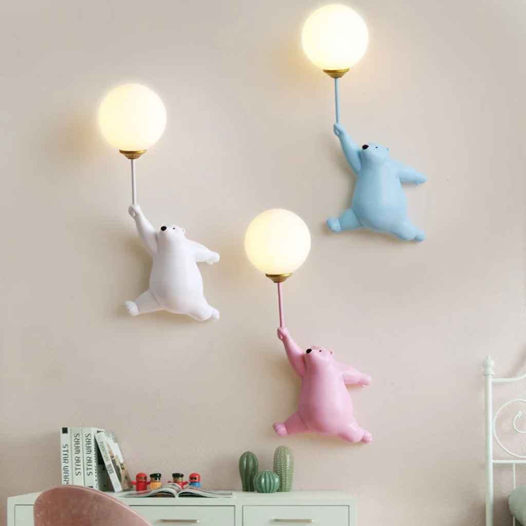 TeddyGlow - Stylish LED Wall Lamp for the Wall