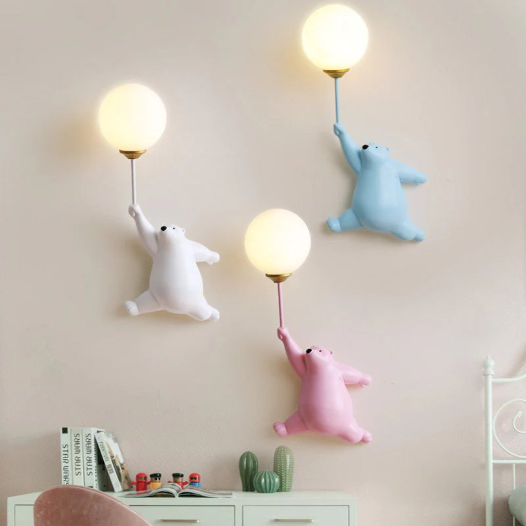 TeddyGlow - Stylish LED Wall Lamp for the Wall