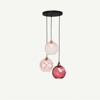 ClusterGlow - Elegant 3-Lamp Pendant Lamp for Mood Lighting