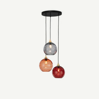 ClusterGlow - Elegant 3-Lamp Pendant Lamp for Mood Lighting