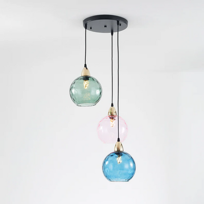 ClusterGlow - Elegant 3-Lamp Pendant Lamp for Mood Lighting