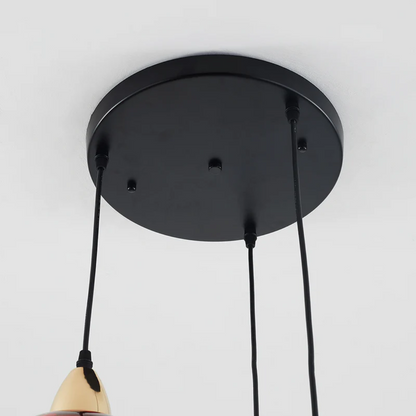 ClusterGlow - Elegant 3-Lamp Pendant Lamp for Mood Lighting