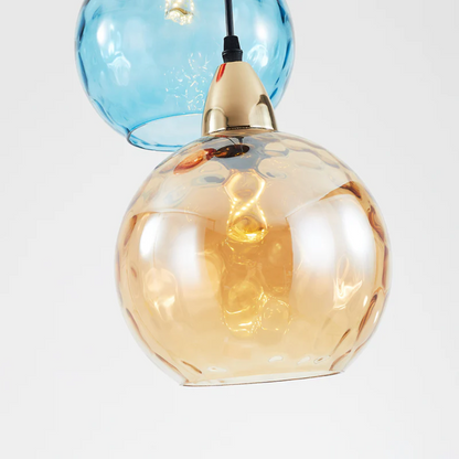 ClusterGlow - Elegant 3-Lamp Pendant Lamp for Mood Lighting