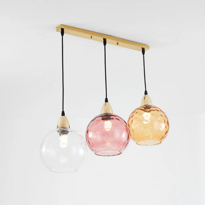 ClusterGlow - Elegant 3-Lamp Pendant Lamp for Mood Lighting