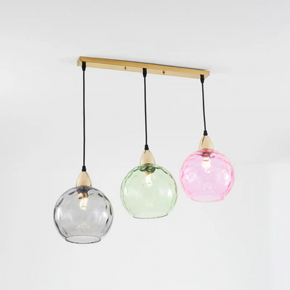 ClusterGlow - Elegant 3-Lamp Pendant Lamp for Mood Lighting