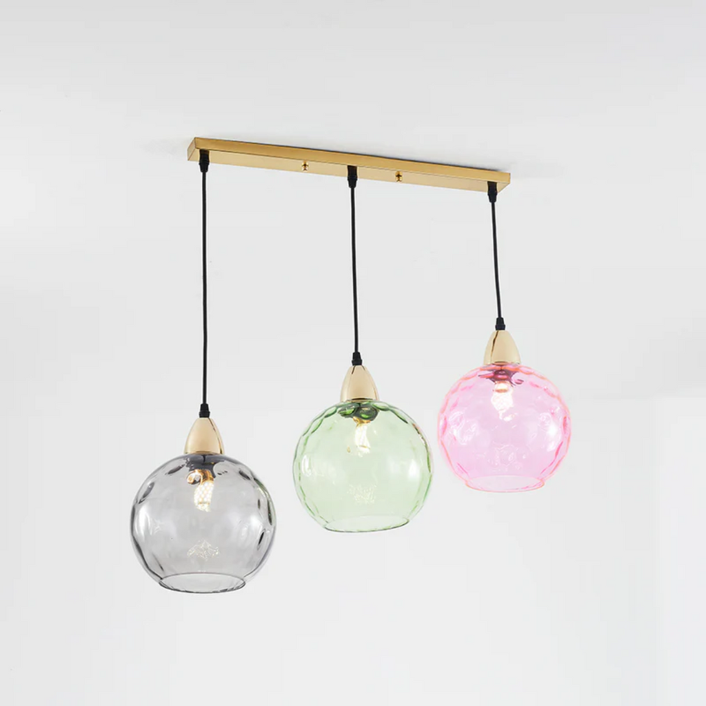 ClusterGlow - Elegant 3-Light Pendant for Ambient Lighting