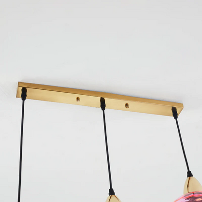 ClusterGlow - Elegant 3-Lamp Pendant Lamp for Mood Lighting