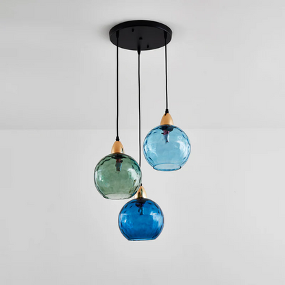 ClusterGlow - Elegant 3-Lamp Pendant Lamp for Mood Lighting