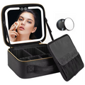 TravelGlow - Luxury Make-up Organizer Whiteh Illuminated Mirror