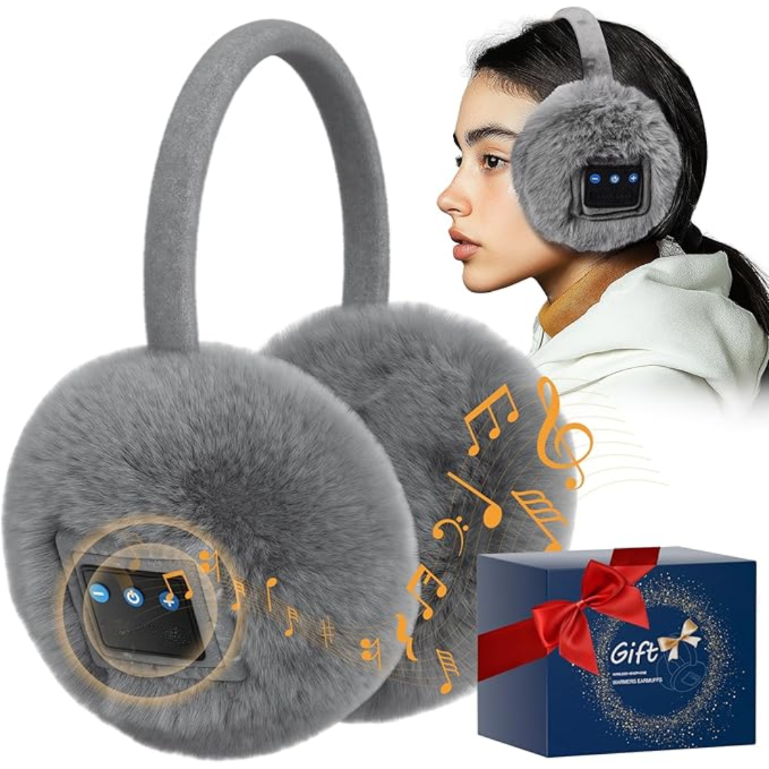 CozyGrooves - Warm Bluetooth Earmuffs for Winter