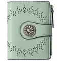 ClaireSlim – Elegant RFID Ladies' Wallet with Zipper