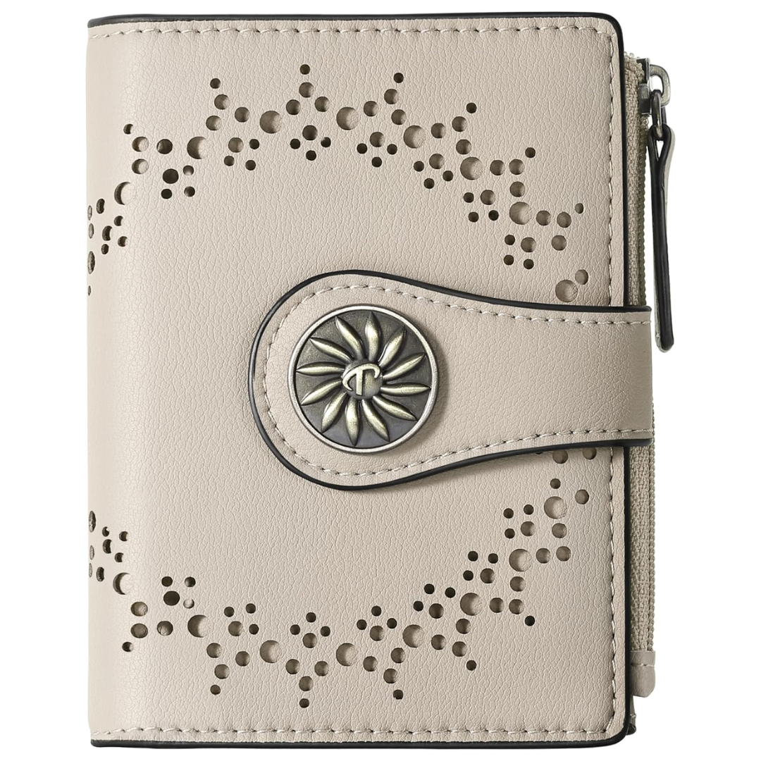 ClaireSlim - Elegant RFID Women's Wallet with Zipper