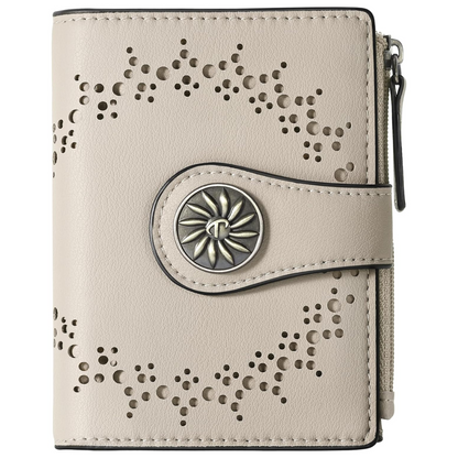 ClaireSlim - Elegant RFID Women's Wallet with Zipper